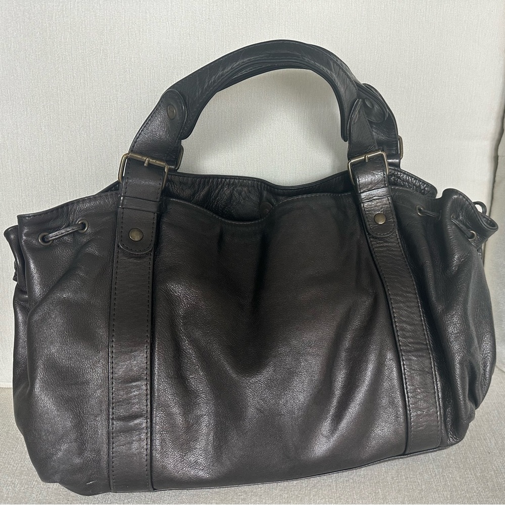 Gérard Darel Leather Handbag 24H